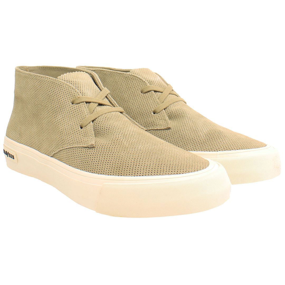 Perforierte Wildleder Desert Boots