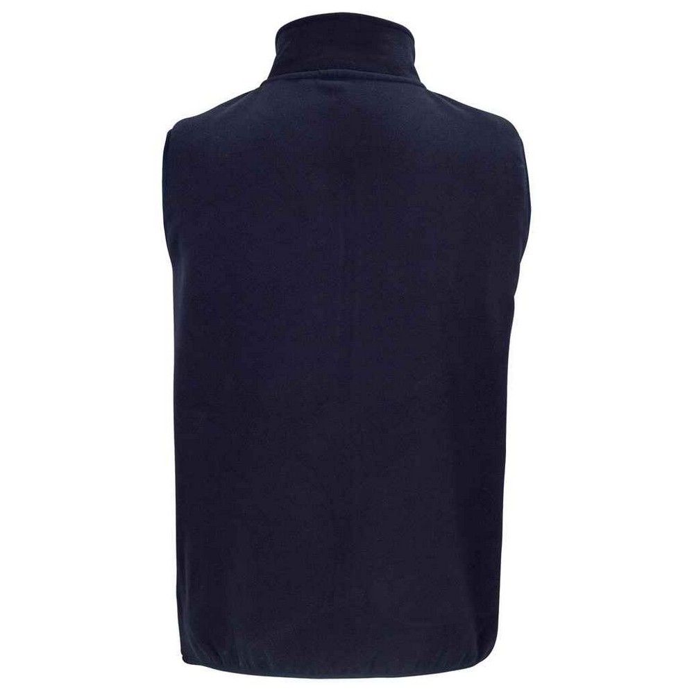 Recycelte Microfleece-Weste mit Reißverschluss
