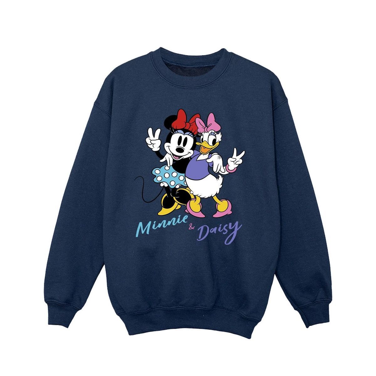 Minnie und Daisy Grafik Sweatshirt