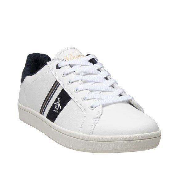 Retro-inspirierte, flache Sneakers