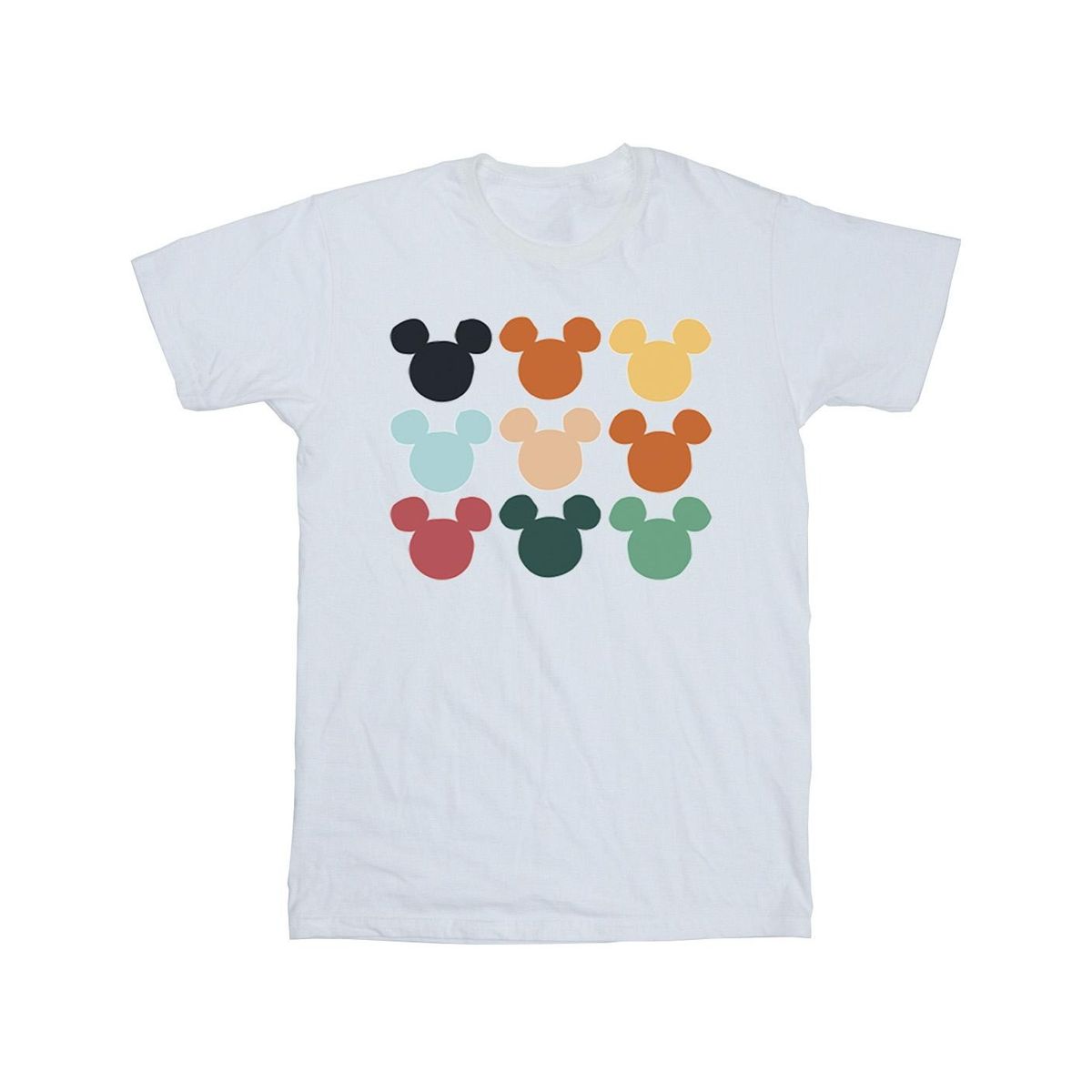 Mickey Mouse Köpfe Grafik T-Shirt