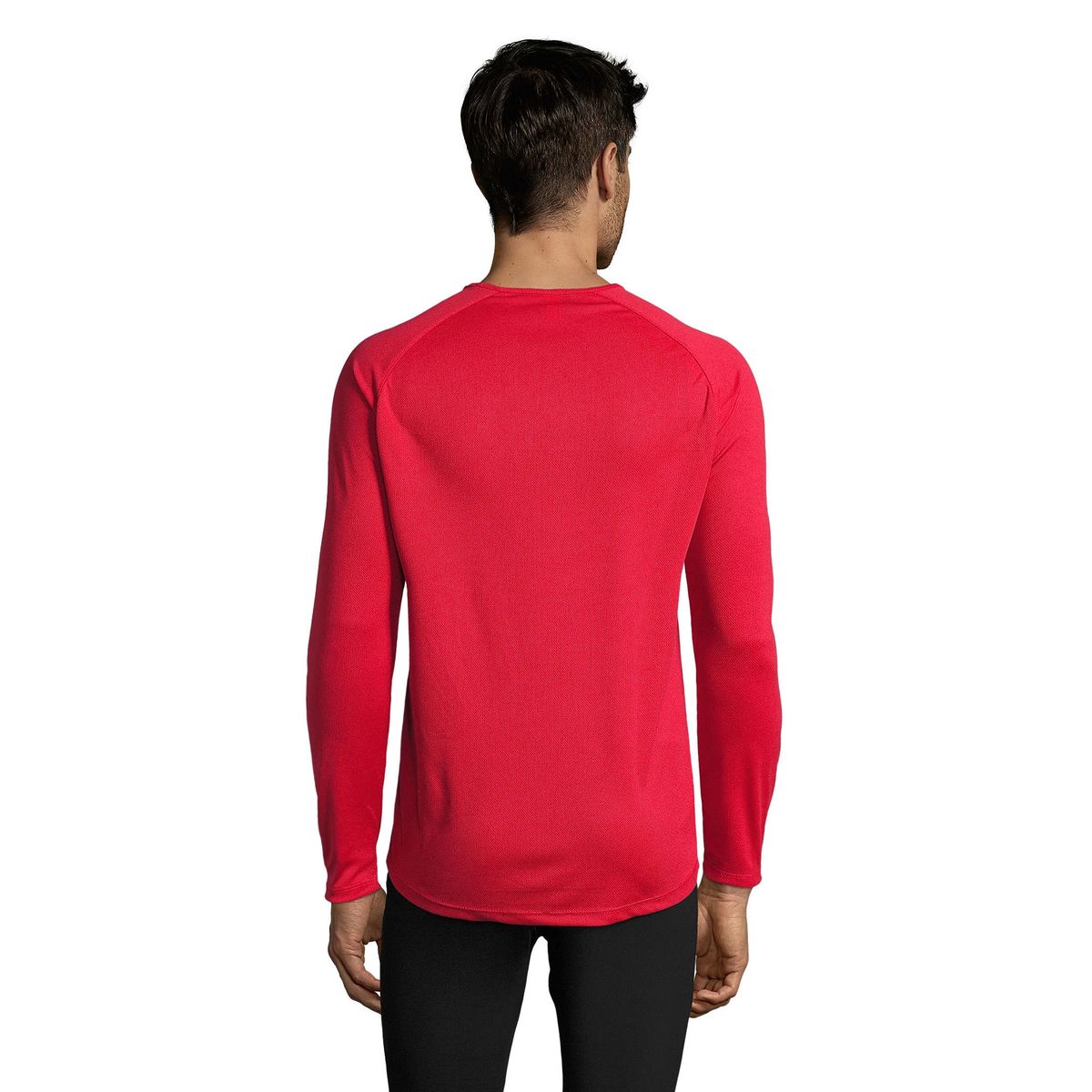 Sportliches Raglan Performance Langarmshirt