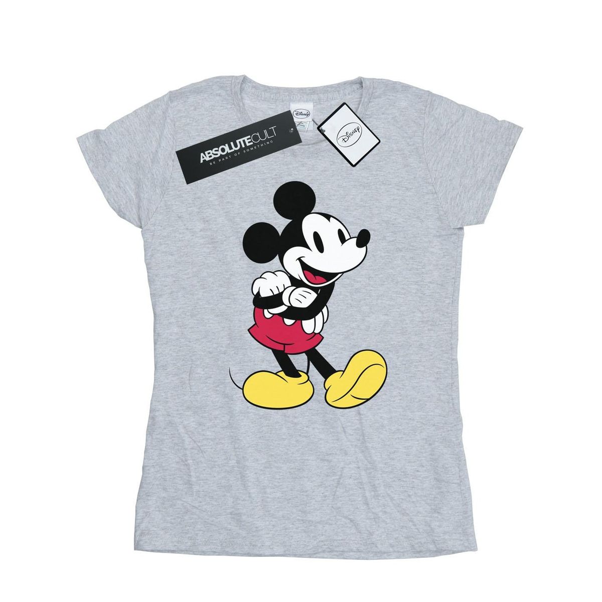 Klassisches Disney Goofy meliertes graues T-Shirt