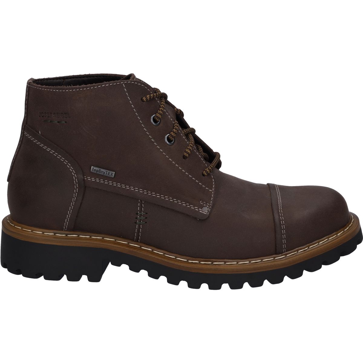 Wasserdichte Nubukleder-Stiefeletten
