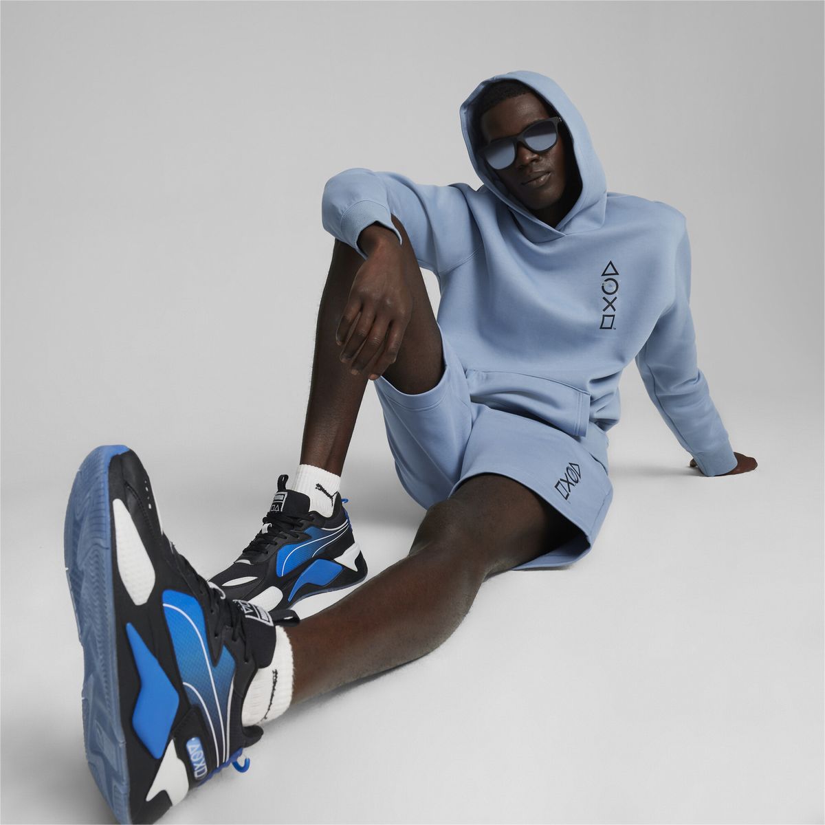 Gaming-Inspirierter Spacer-Gewebe Hoodie