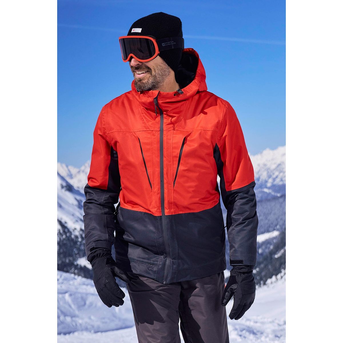 Mountain Warehouse - "Interstellar II" Skijacke für Herren (Orange)