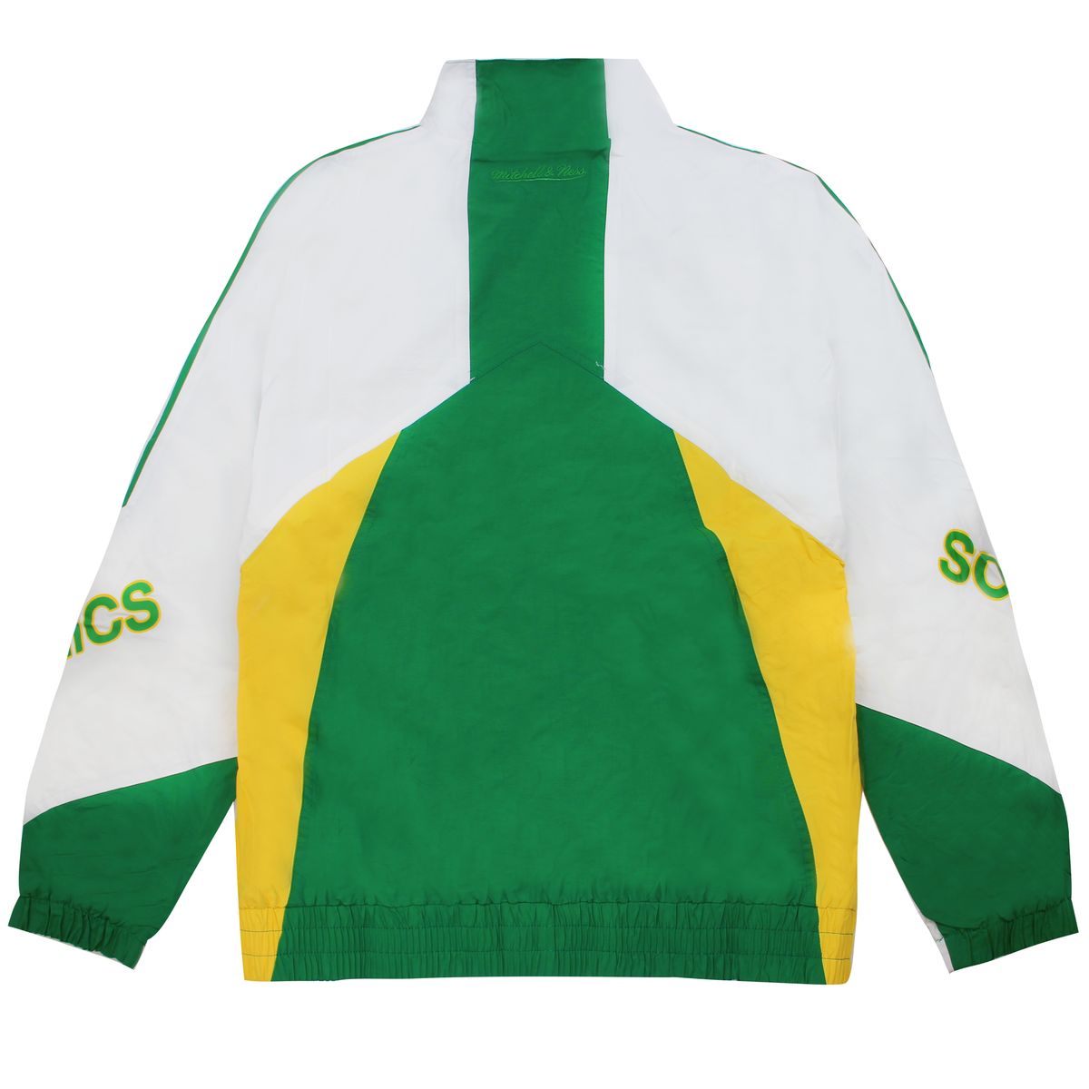 Retro Seattle Supersonics Zip-Up Windbreaker