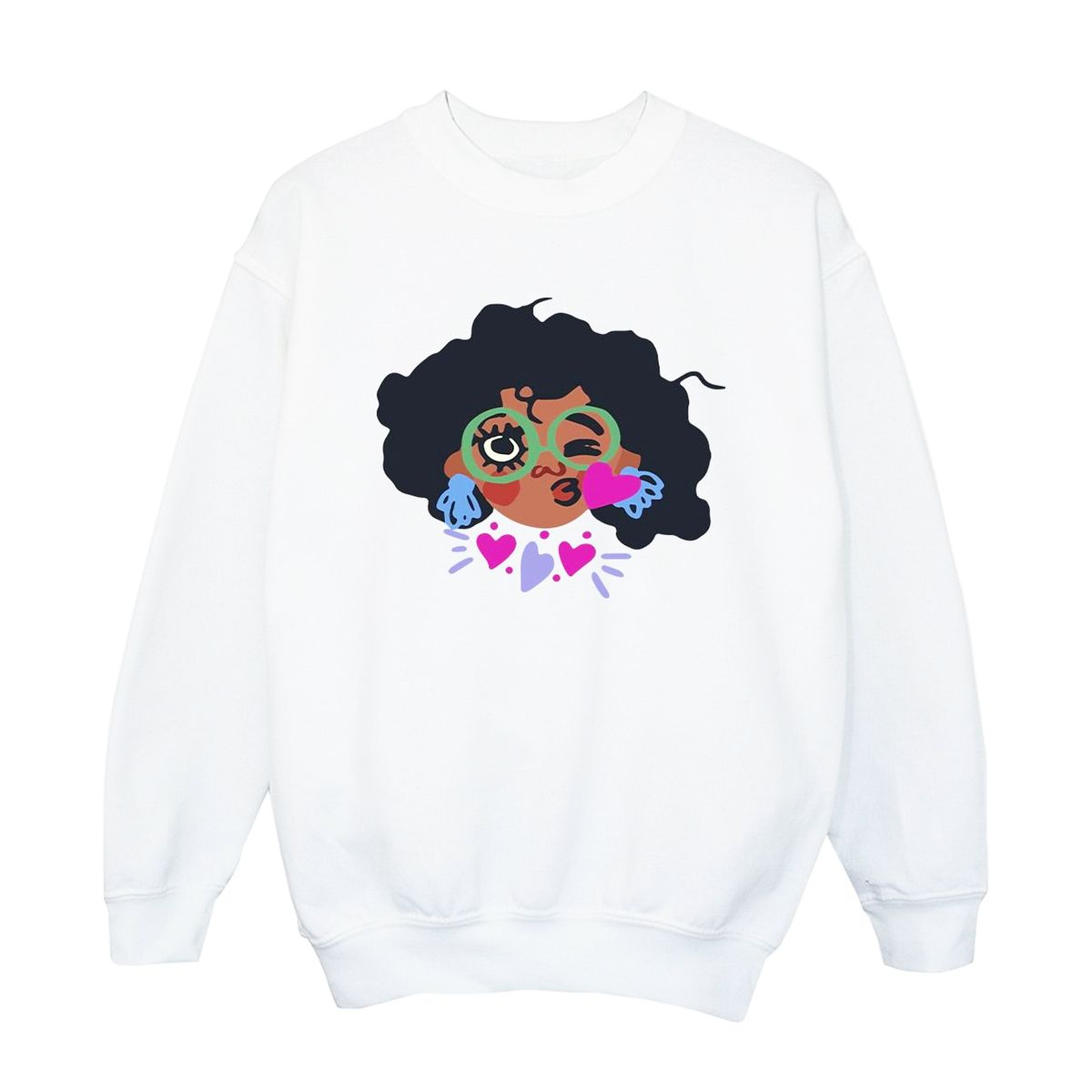 Disney - "Encanto" Sweatshirt für Mädchen (Weiß)