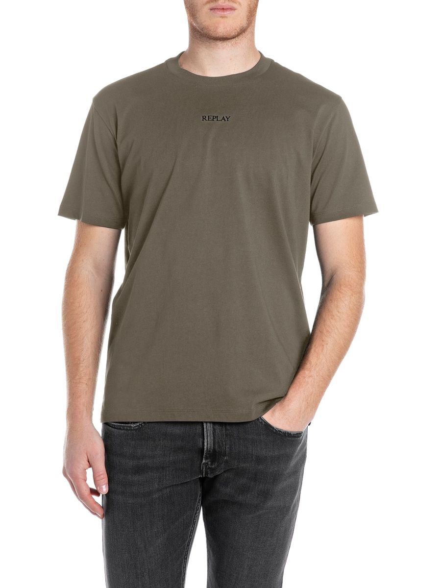 Klassisches Logo T-Shirt mit Rundhalsausschnitt