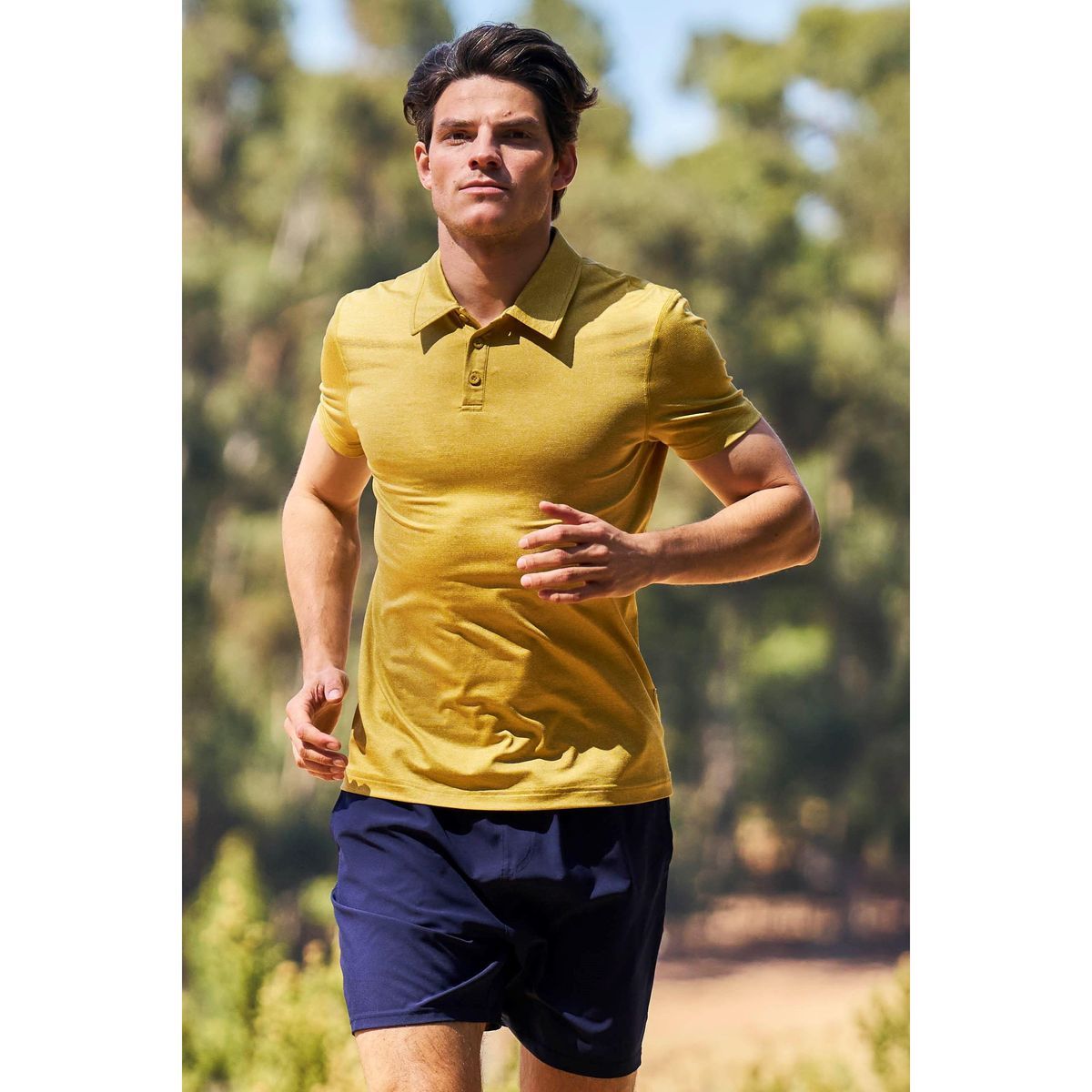 Herren Activewear Polo Shirt