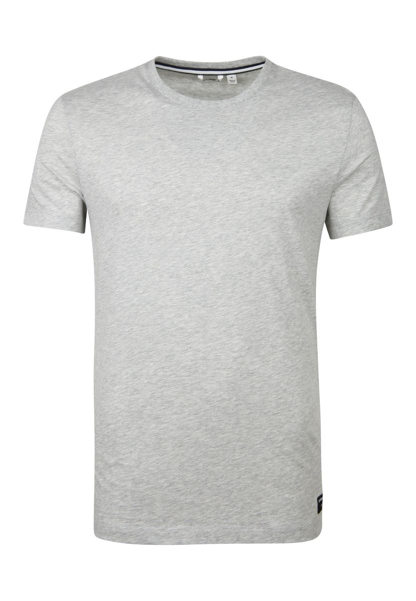 Klassisches Kurzarm-T-Shirt mit Rundhalsausschnitt