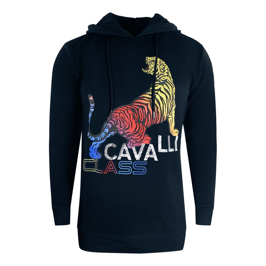Kapuzenpullover mit Tiger-Grafiklogo