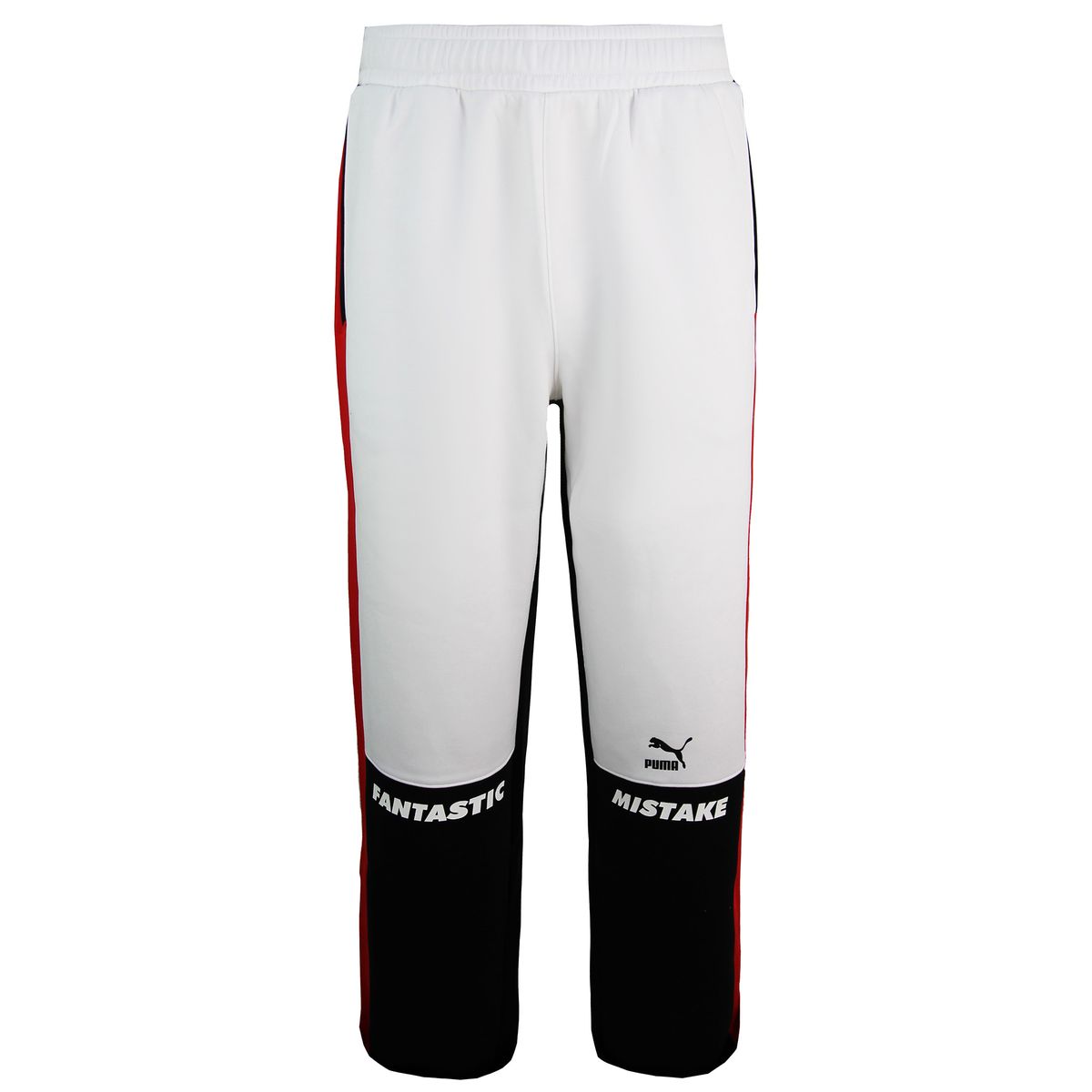 Colourblock-Jogginghose mit Grafik-Print