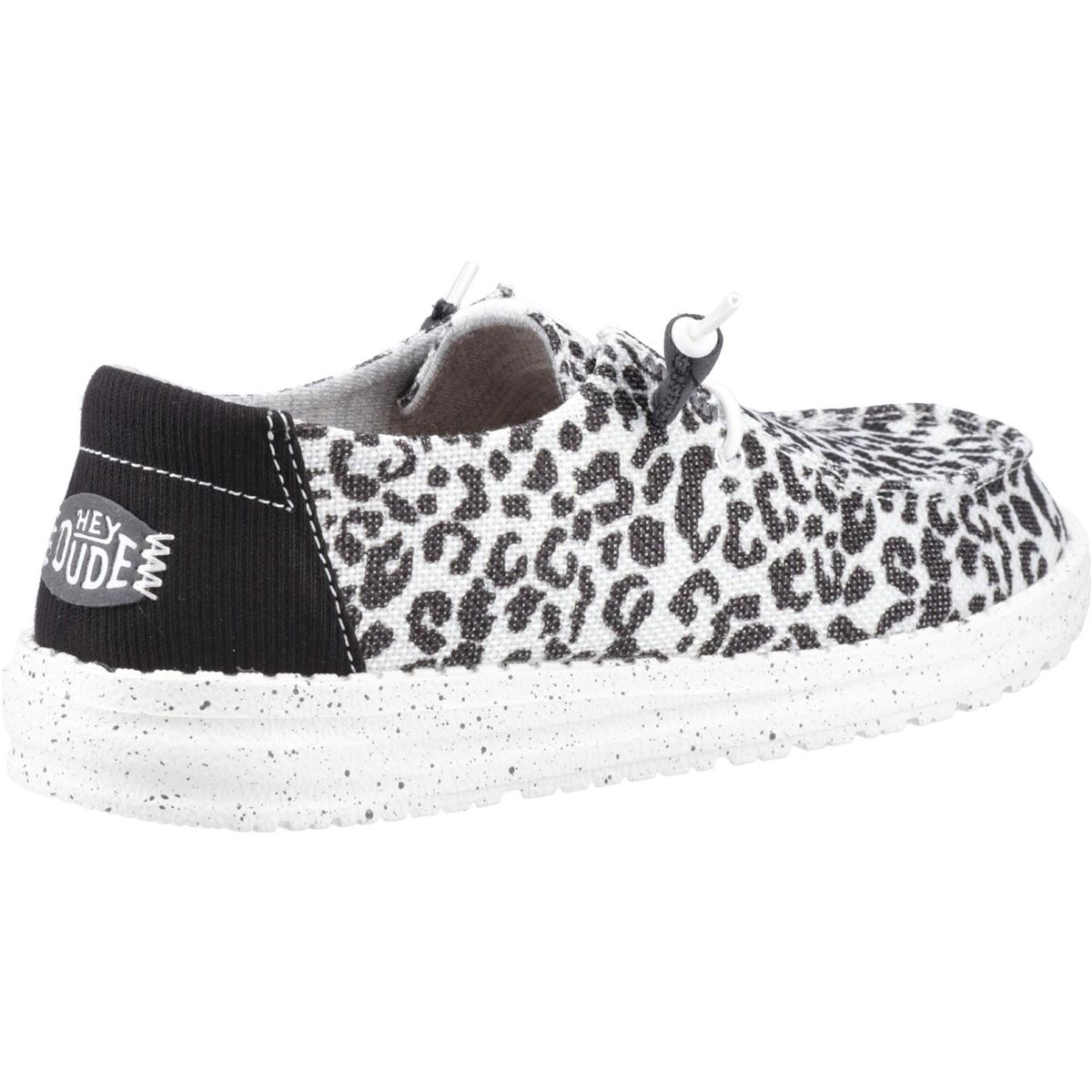 Leichtgewichtige Loafers mit Leopardenmuster
