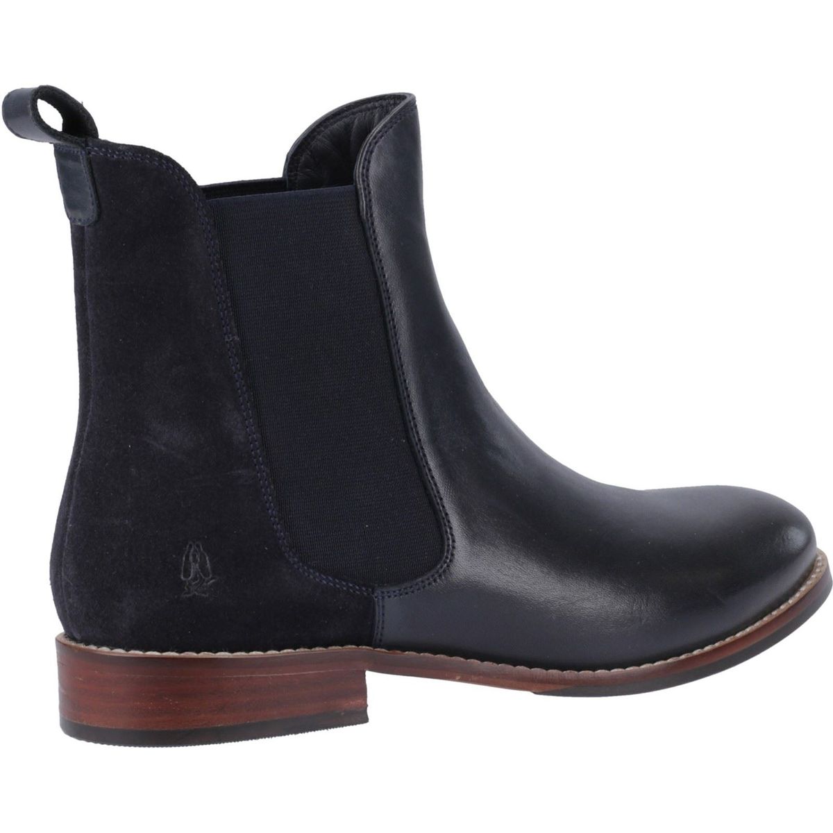 Klassische Chelsea-Boots aus Materialmix
