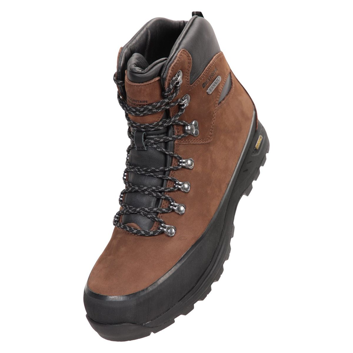 Wasserdichte Wanderschuhe aus Nubukleder