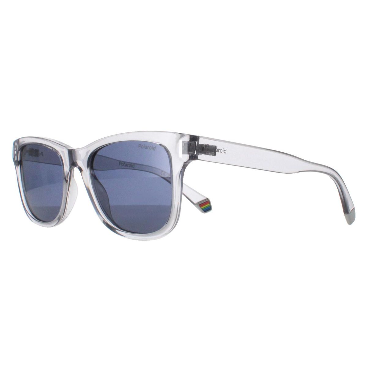 Minimalistische polarisierte Karree-Sonnenbrille