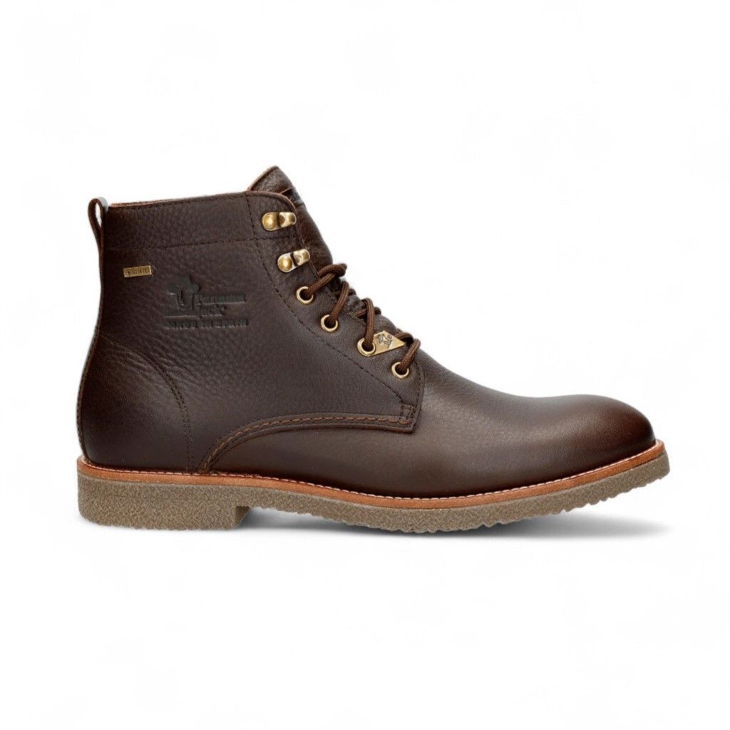 Klassische Herren-Schnürstiefeletten aus Leder