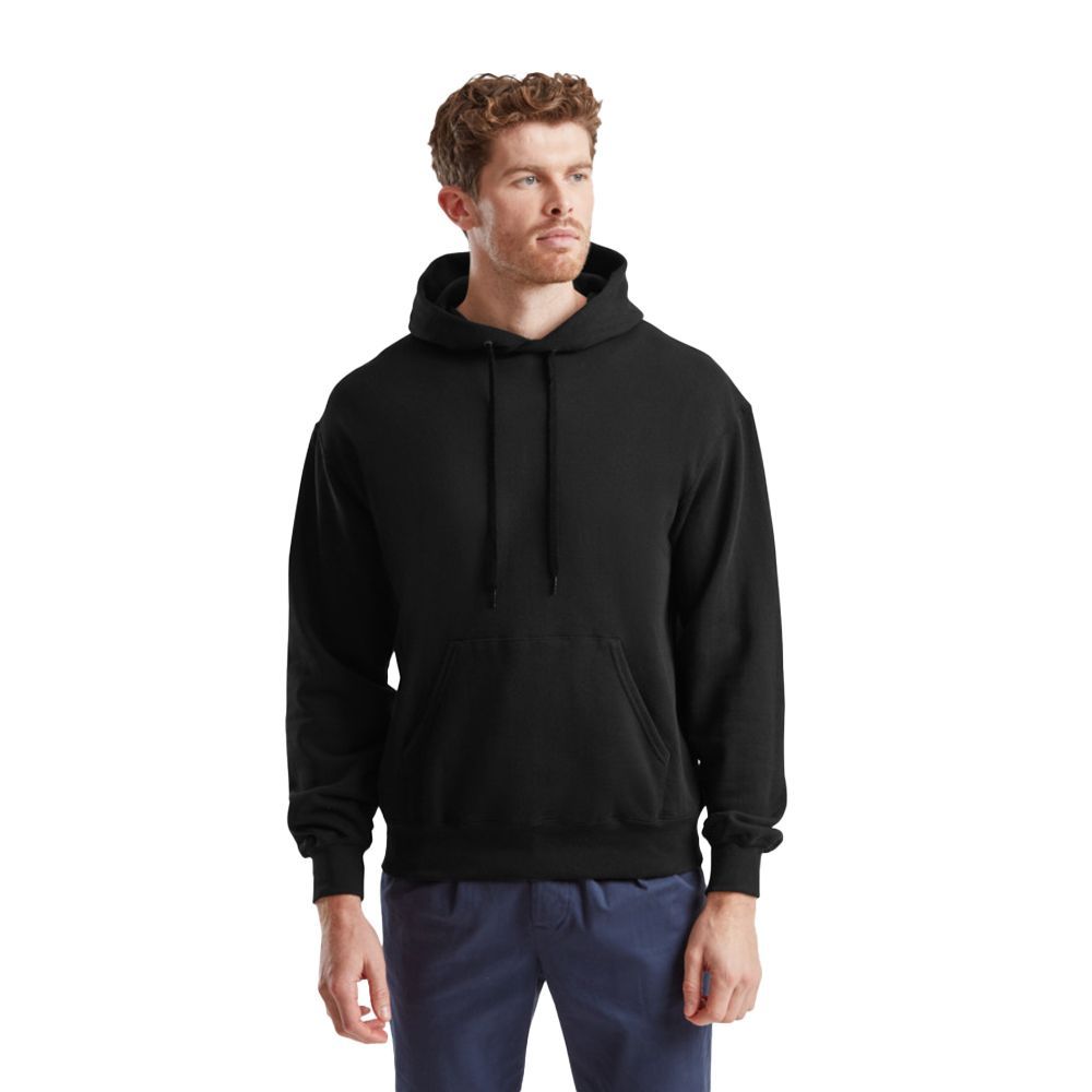 Klassischer Fleece-Kapuzenpullover für Herren