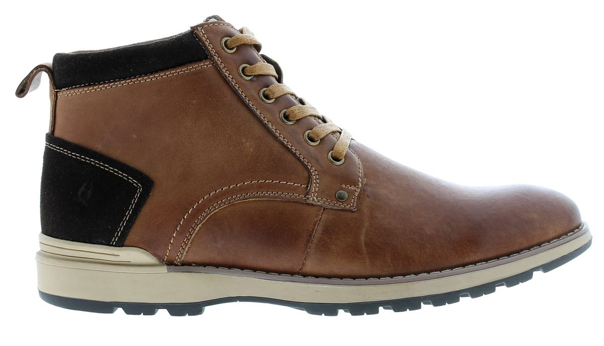 Gepolsterte Lederstiefel mit Memory-Schaum