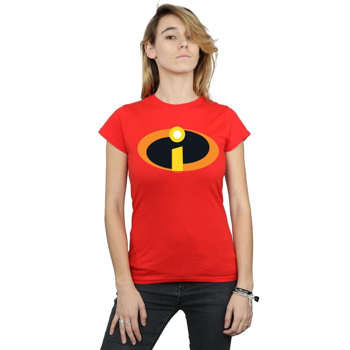 T-Shirt mit ikonischem Superhelden-Logo