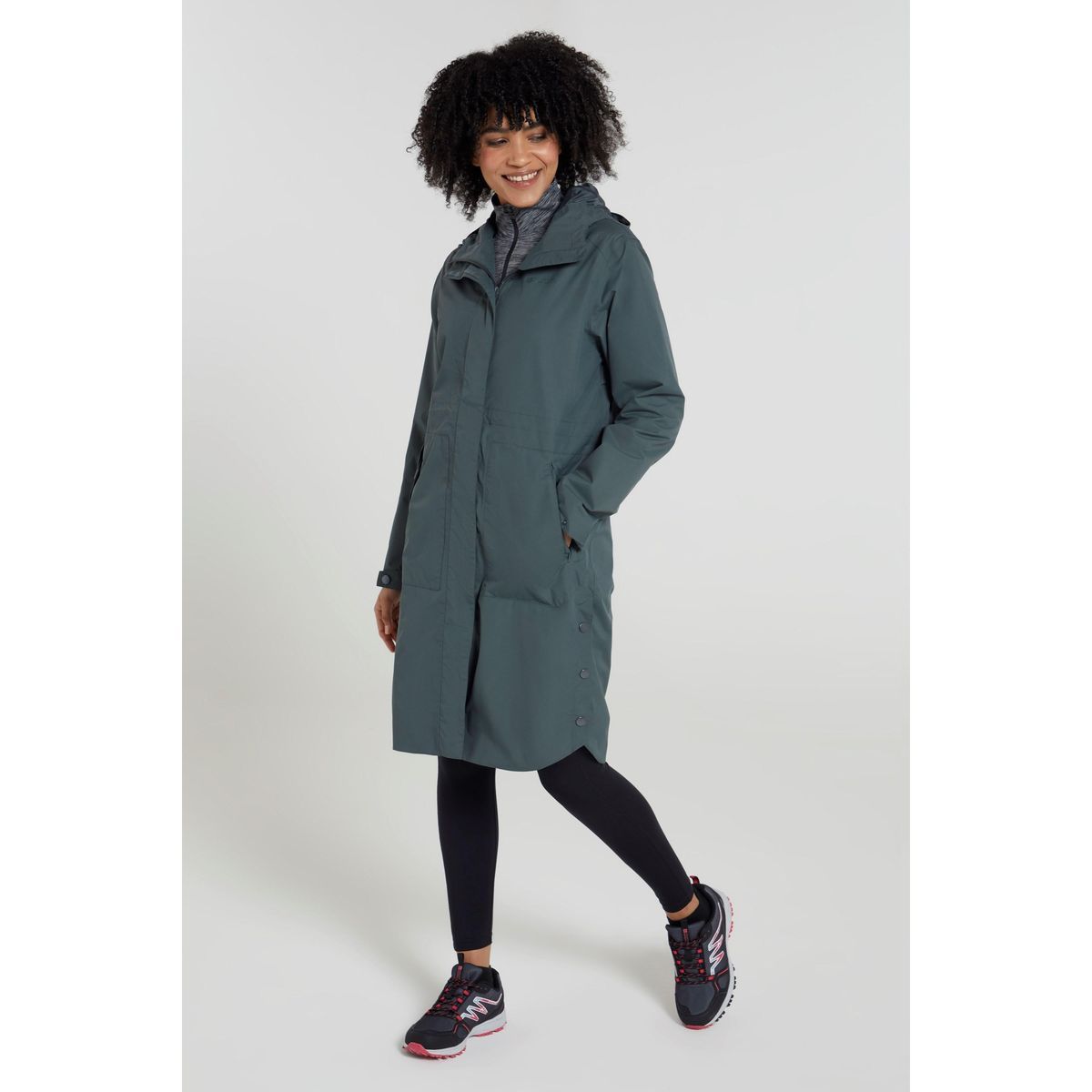 Mountain Warehouse - "Hannah Extreme" Jacke, wasserfest für Damen (Khakigrün)