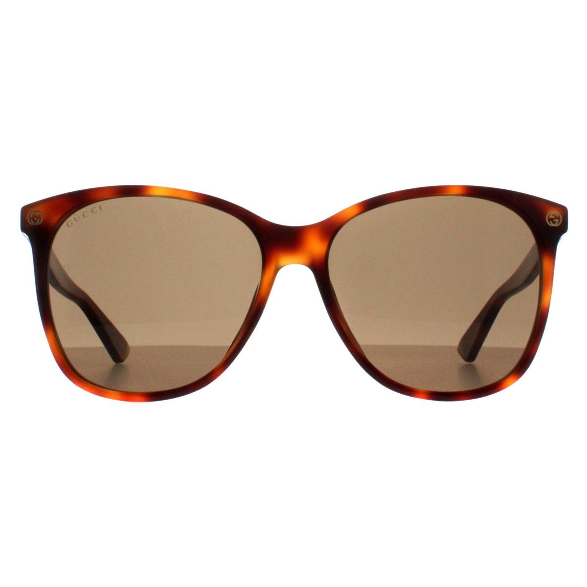 Runde Havanna Braune Sonnenbrille