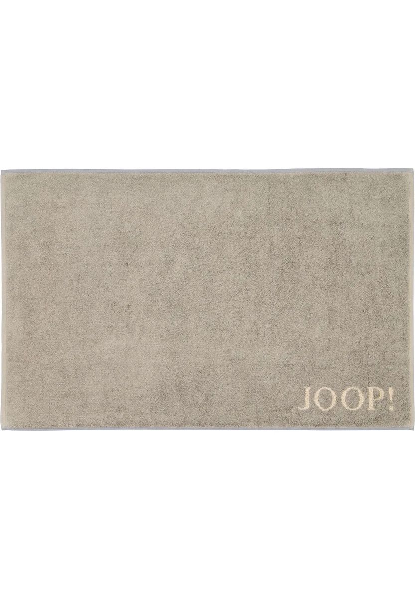 JOOP! Badematten Classic Doubleface 1600 graphit-sand - 70, grau, 50X80