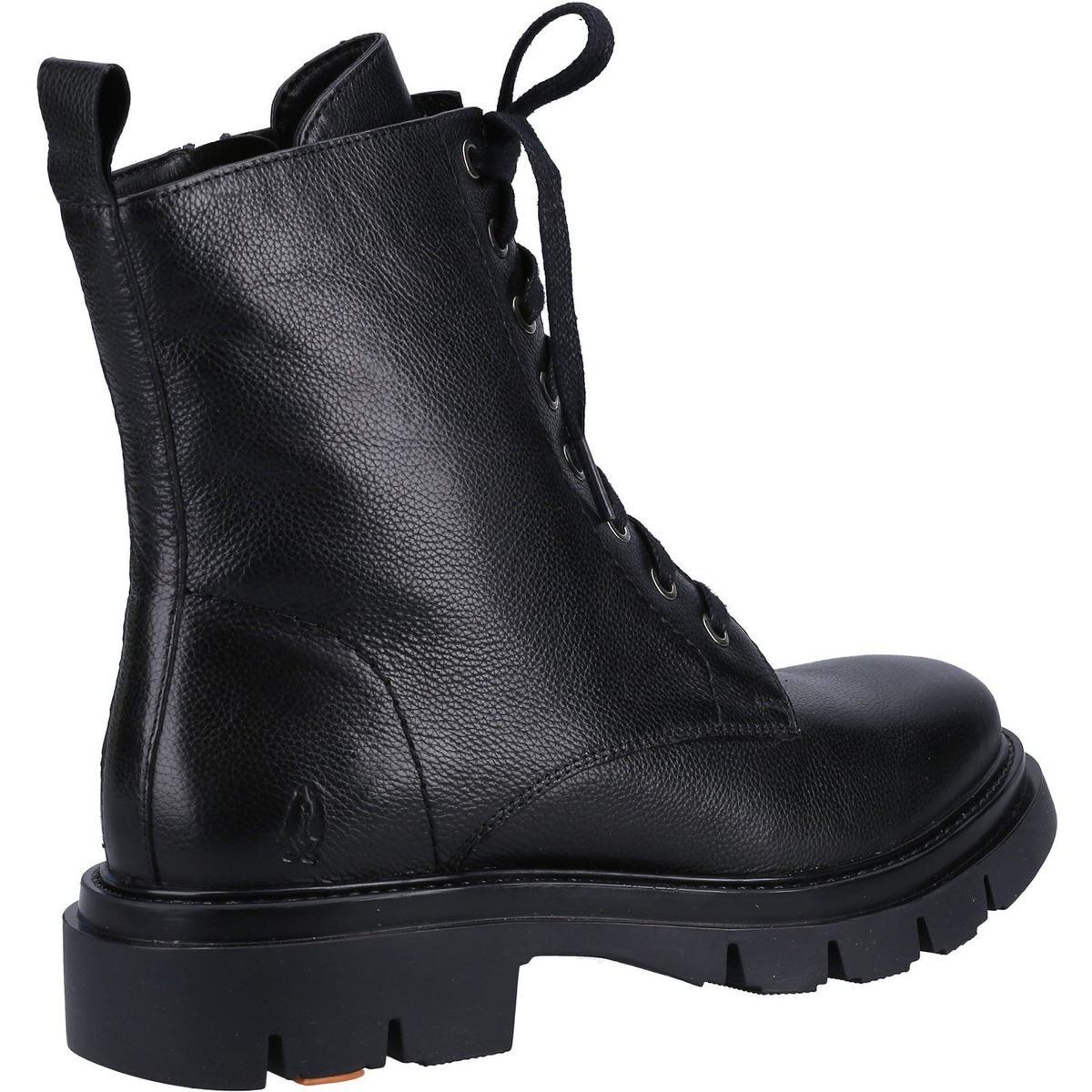 Robuste Leder-Schnürboots mit Profilsohle
