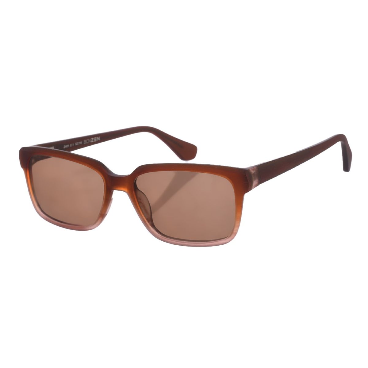 Quadratische Sonnenbrille mit Acetatrahmen