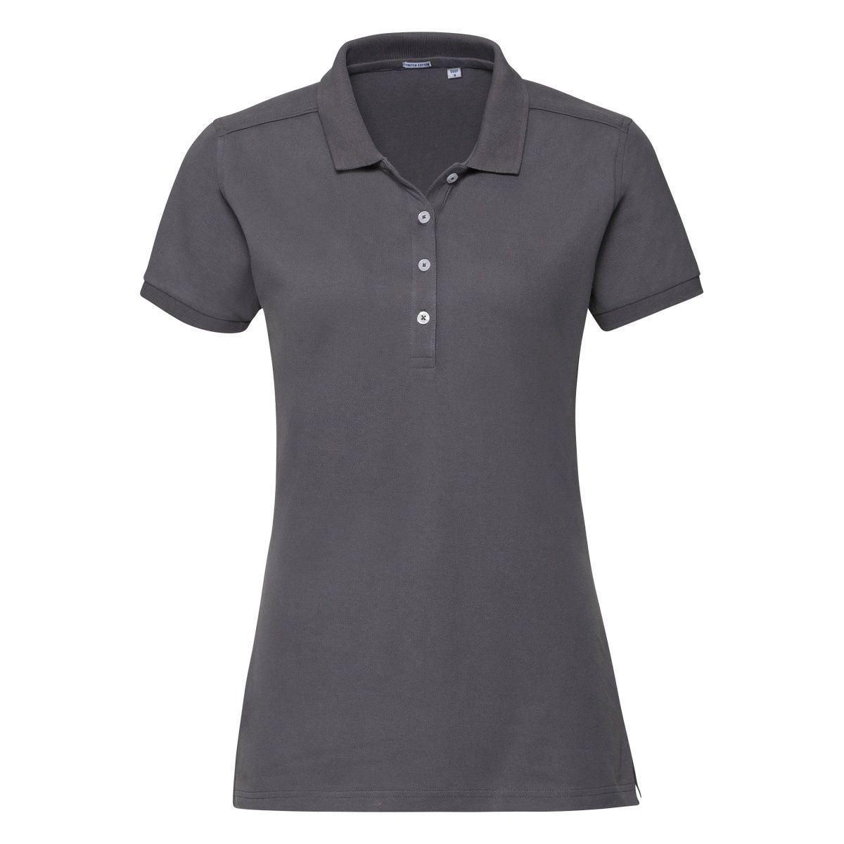 Figurbetontes Kurzarm-Poloshirt