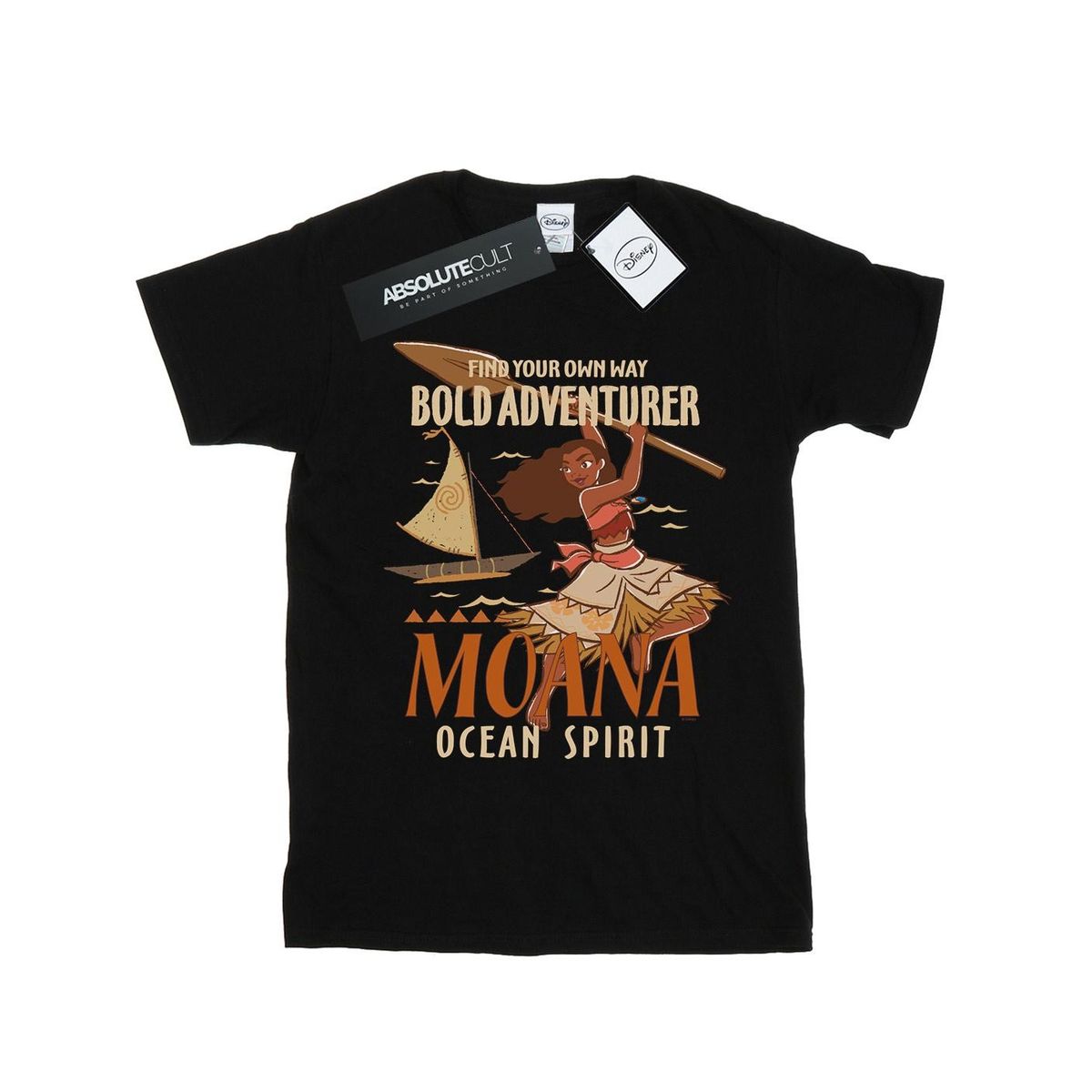 Moana Bold Adventurer Grafik T-Shirt