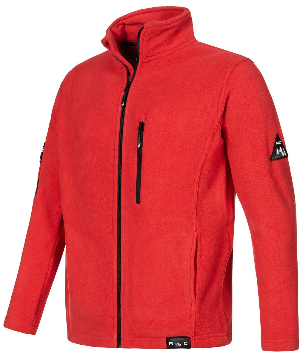 Hochleistungs-Outdoor-Fleecejacke mit Reißverschluss