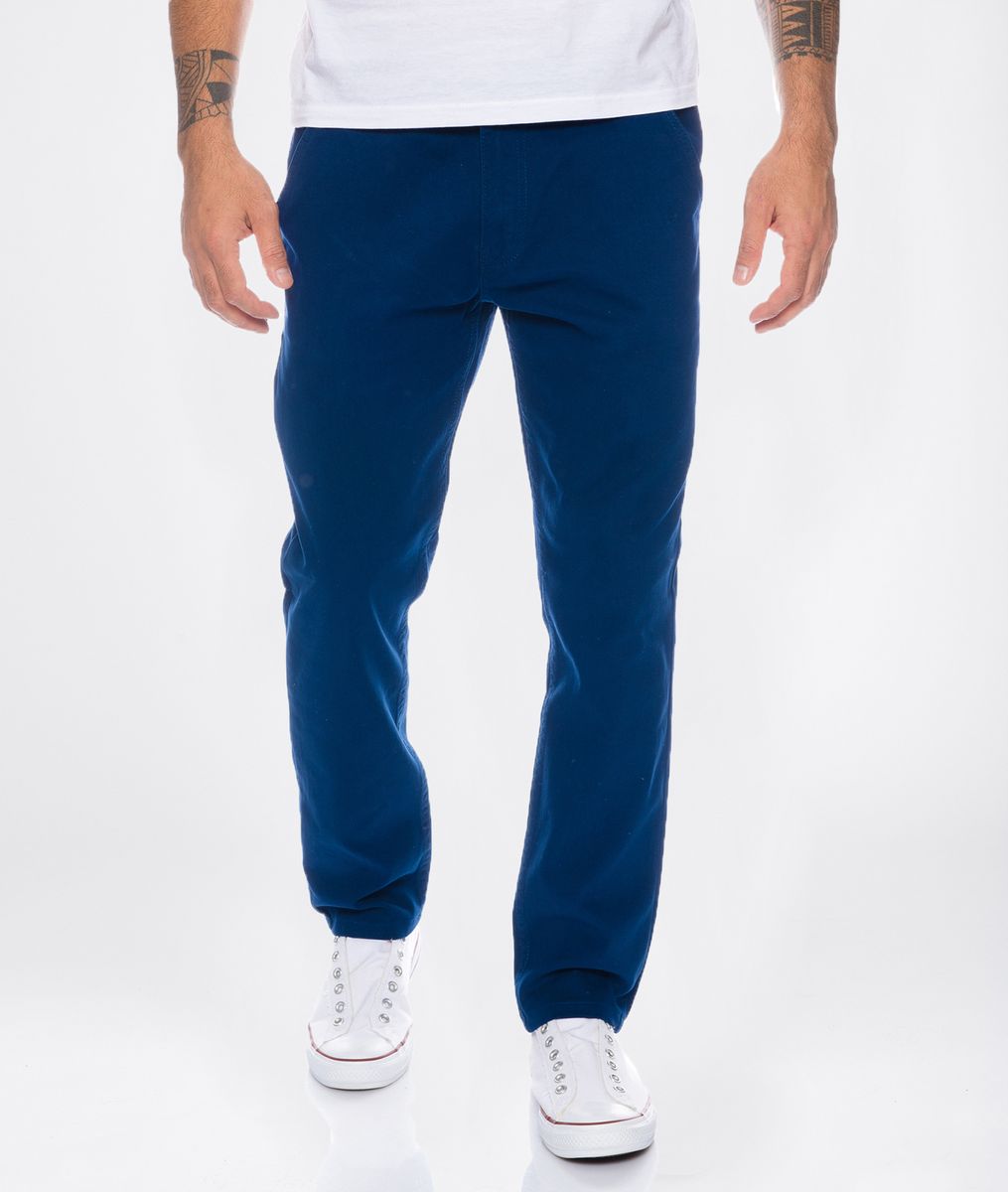 Bequeme Baumwoll-Chinohose