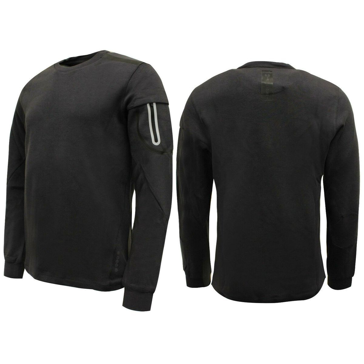 Herren Langarm Rundhals Pullover