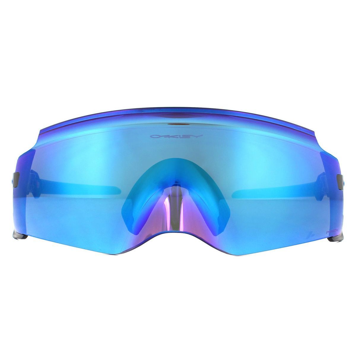 Gebogene Schild Sonnenbrille