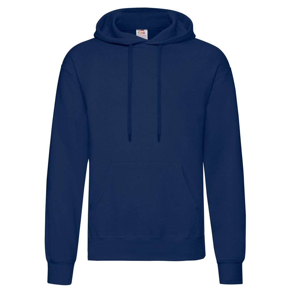 Fruit of the Loom Erwachsene Unisex Classic Sweatshirt mit Kapuze (Navy)