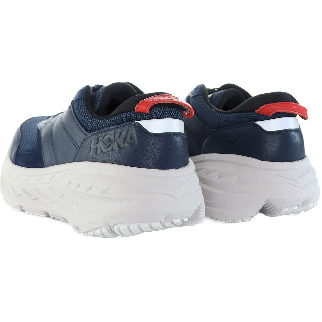 Performance-Sneaker mit Leder-Overlays