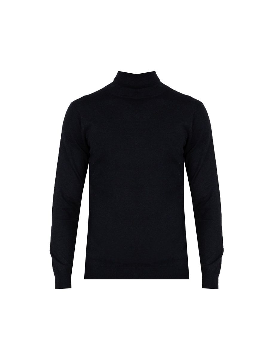 Klassischer Rollkragen Strickpullover für Herren
