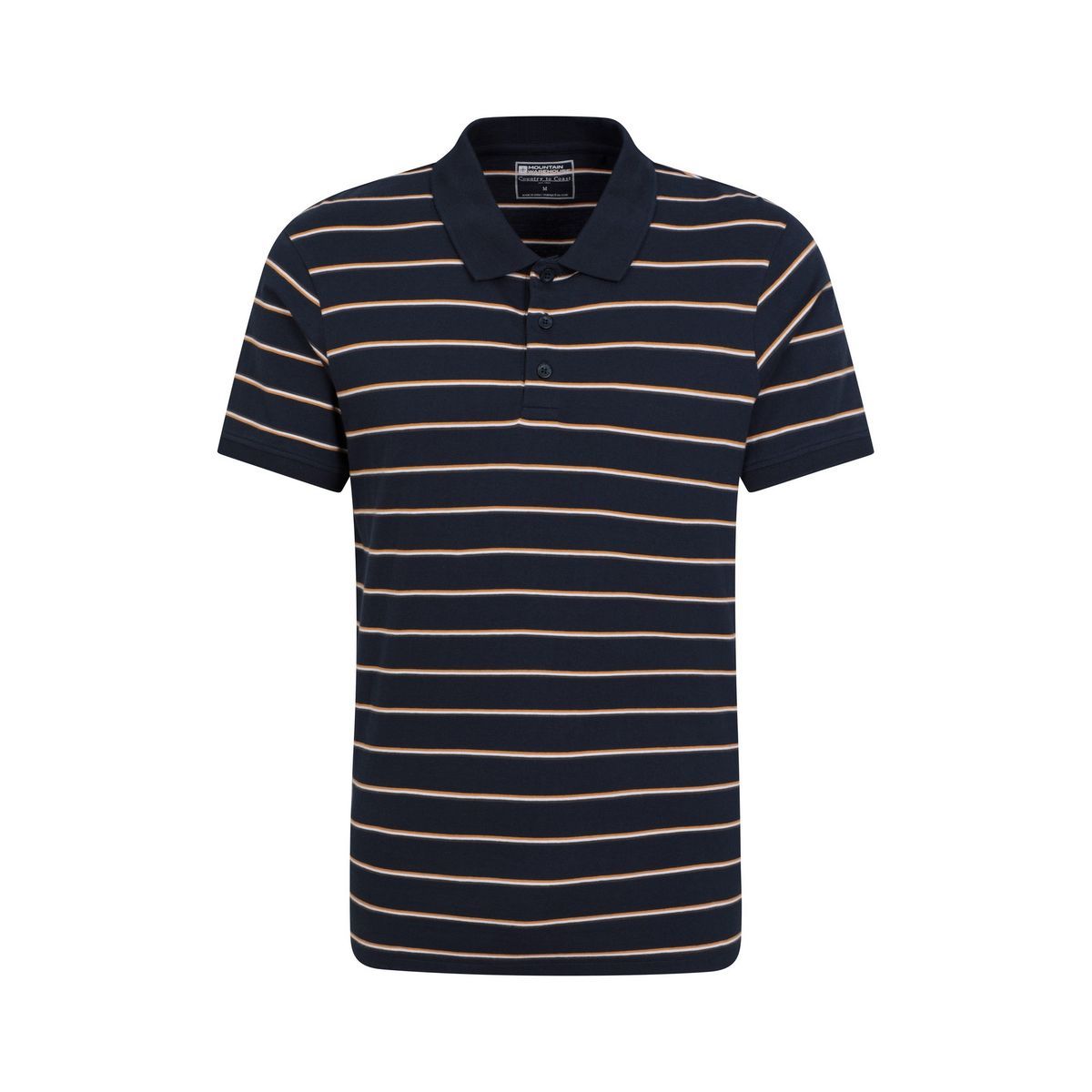 Gestreiftes Poloshirt aus Bio-Baumwolle