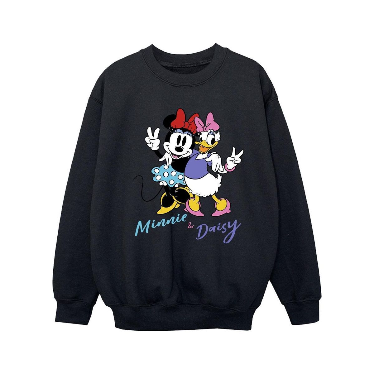 Minnie und Daisy Grafik Sweatshirt