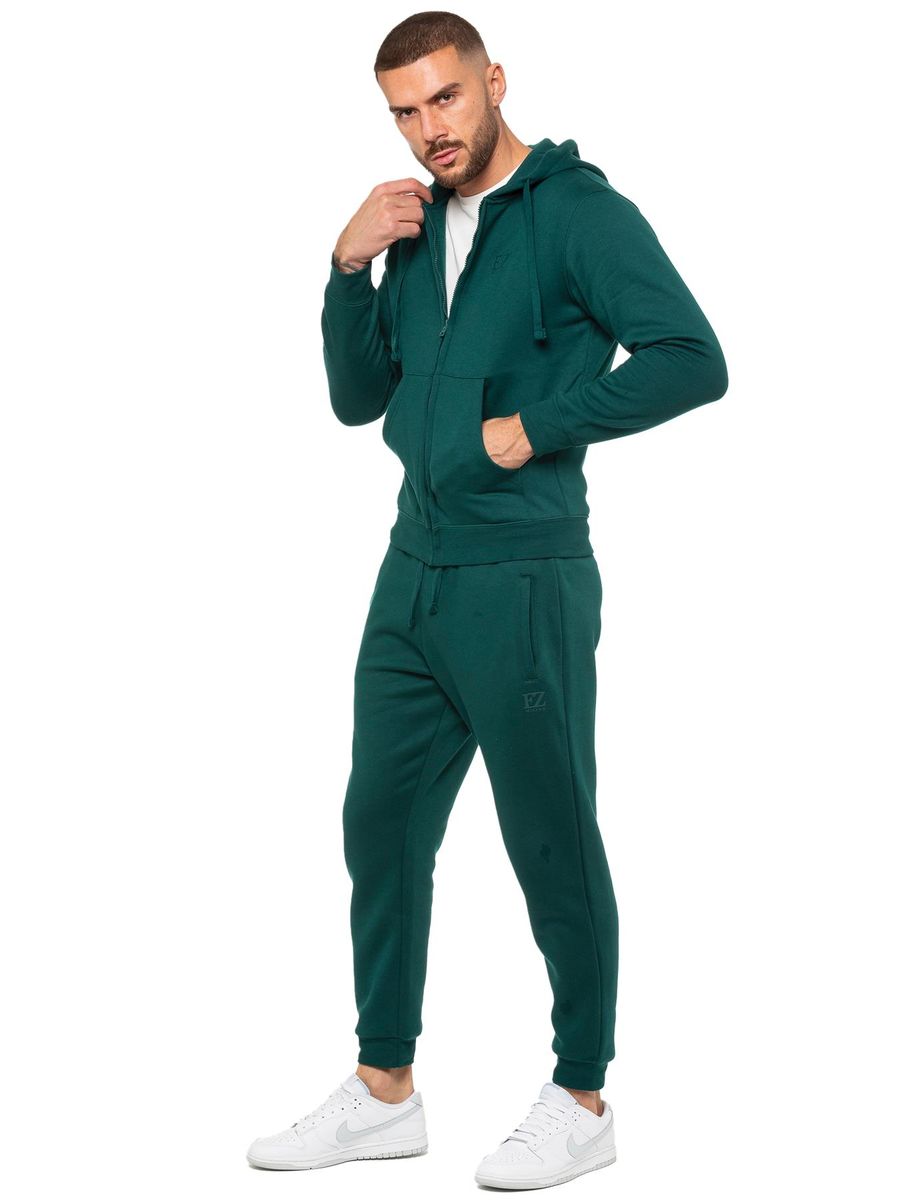 Zip-Hoodie und Jogginghose Trainingsanzug-Set