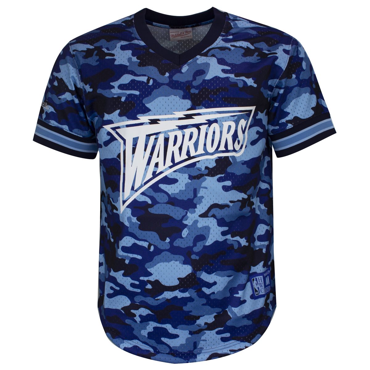Mitchell & Ness Camo Mesh Team Golden State Warriors Herren T-Shirt