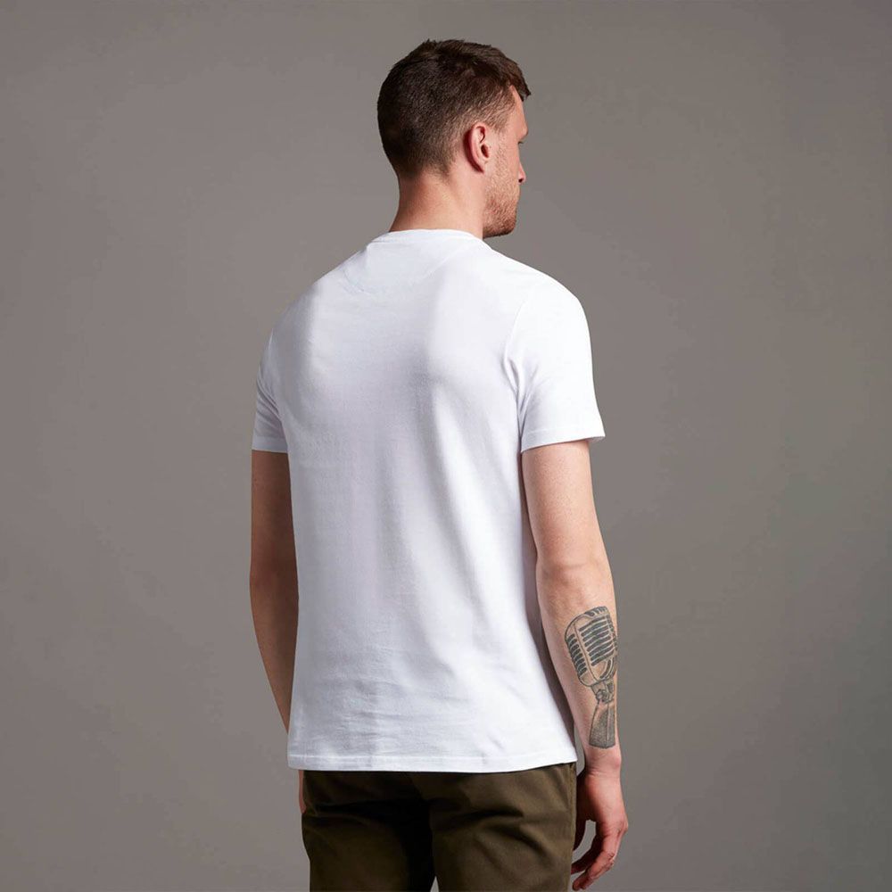 Minimalistisches Baumwoll-Rundhals-Shirt