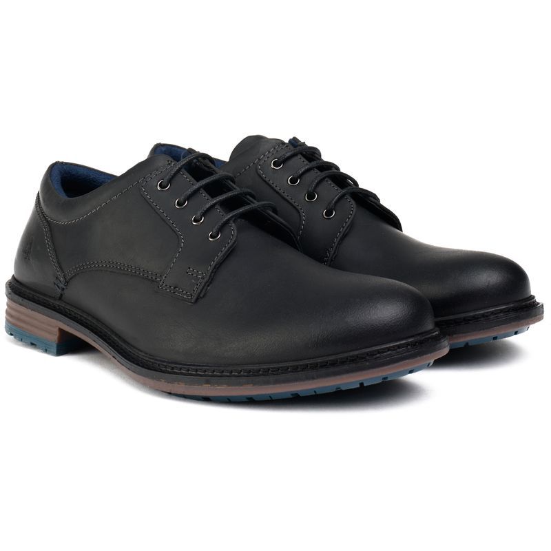 Klassische Leder-Derby-Schuhe
