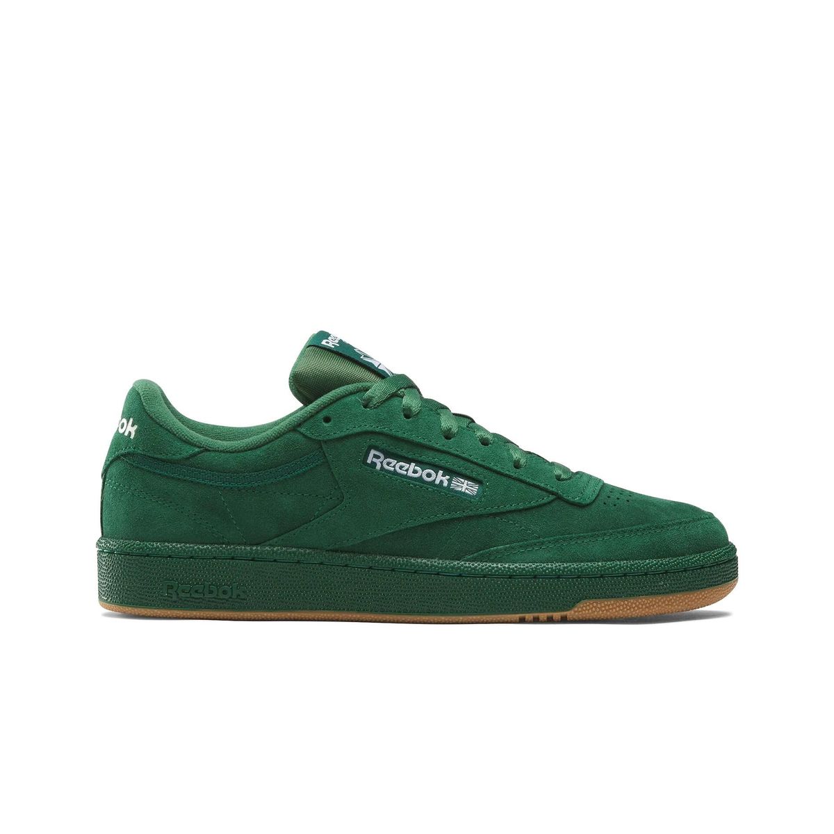 Grüner Wildleder Club C 85 Sneaker