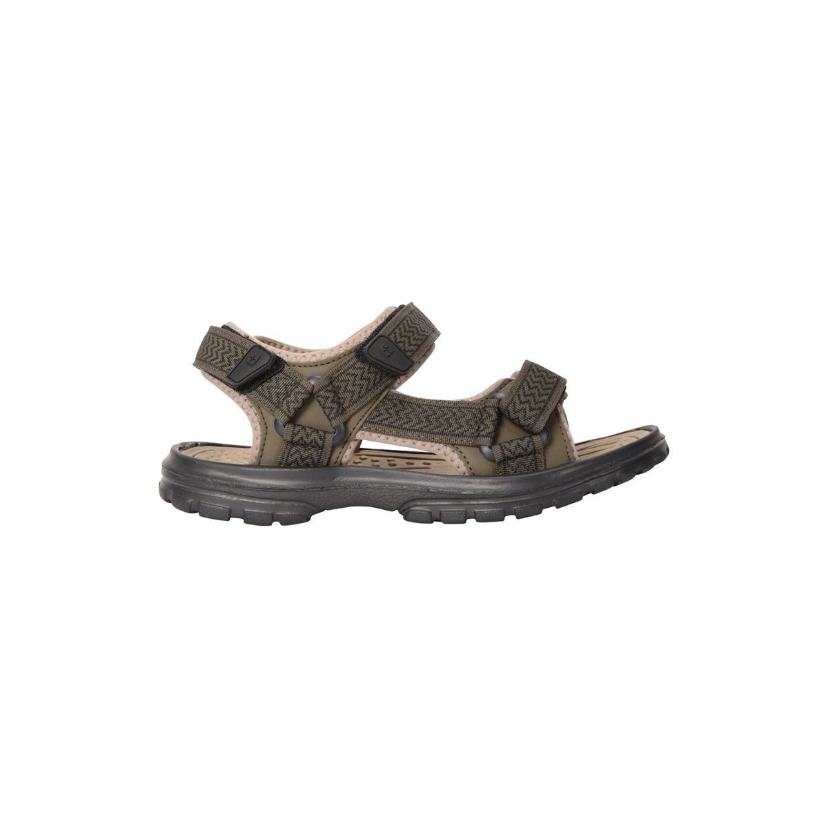 Verstellbare Khaki Sportsandalen für Herren