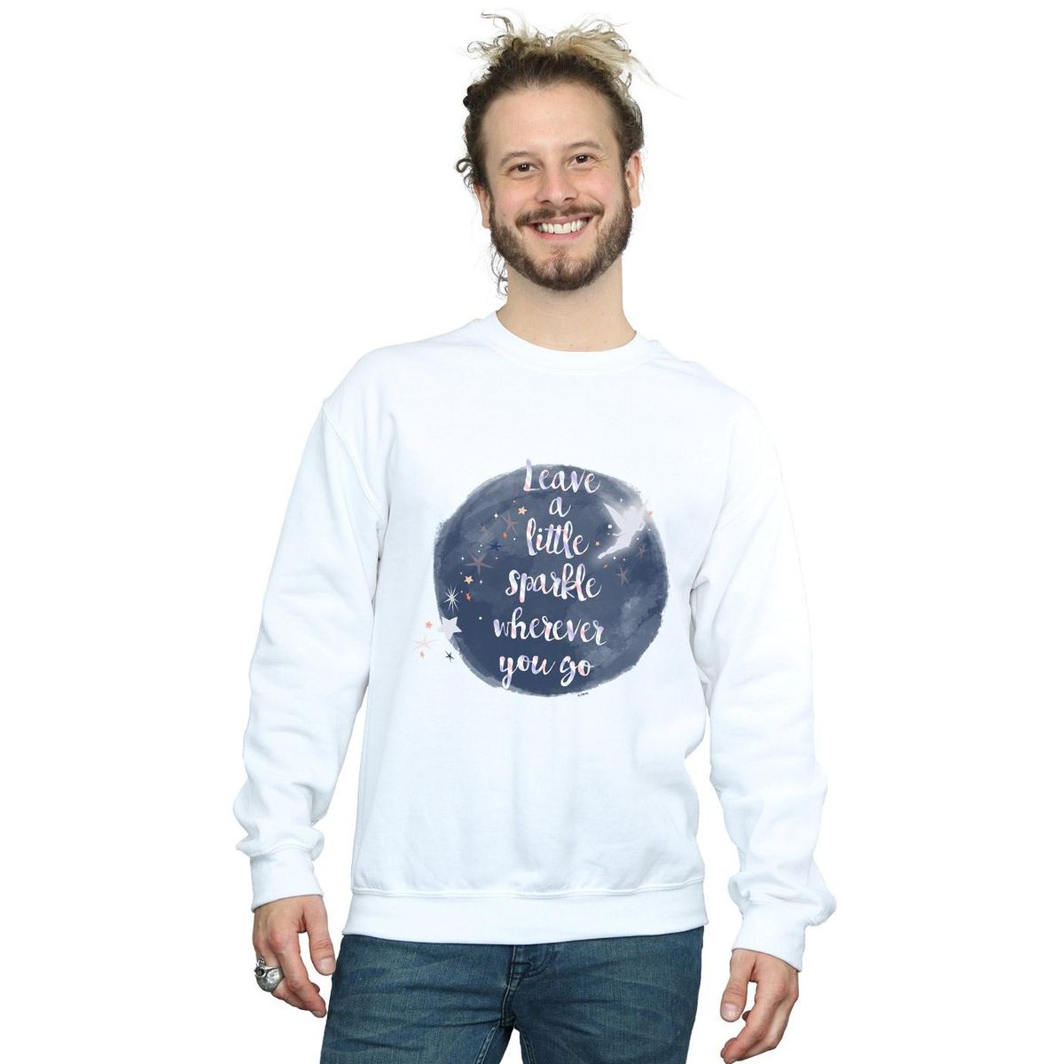 Verspieltes Tinkerbell Grafik-Sweatshirt