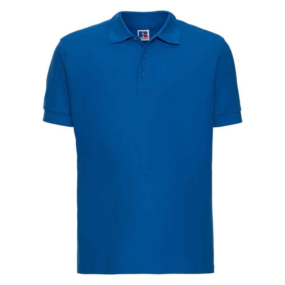 Klassisches, einfarbiges Piqué-Poloshirt