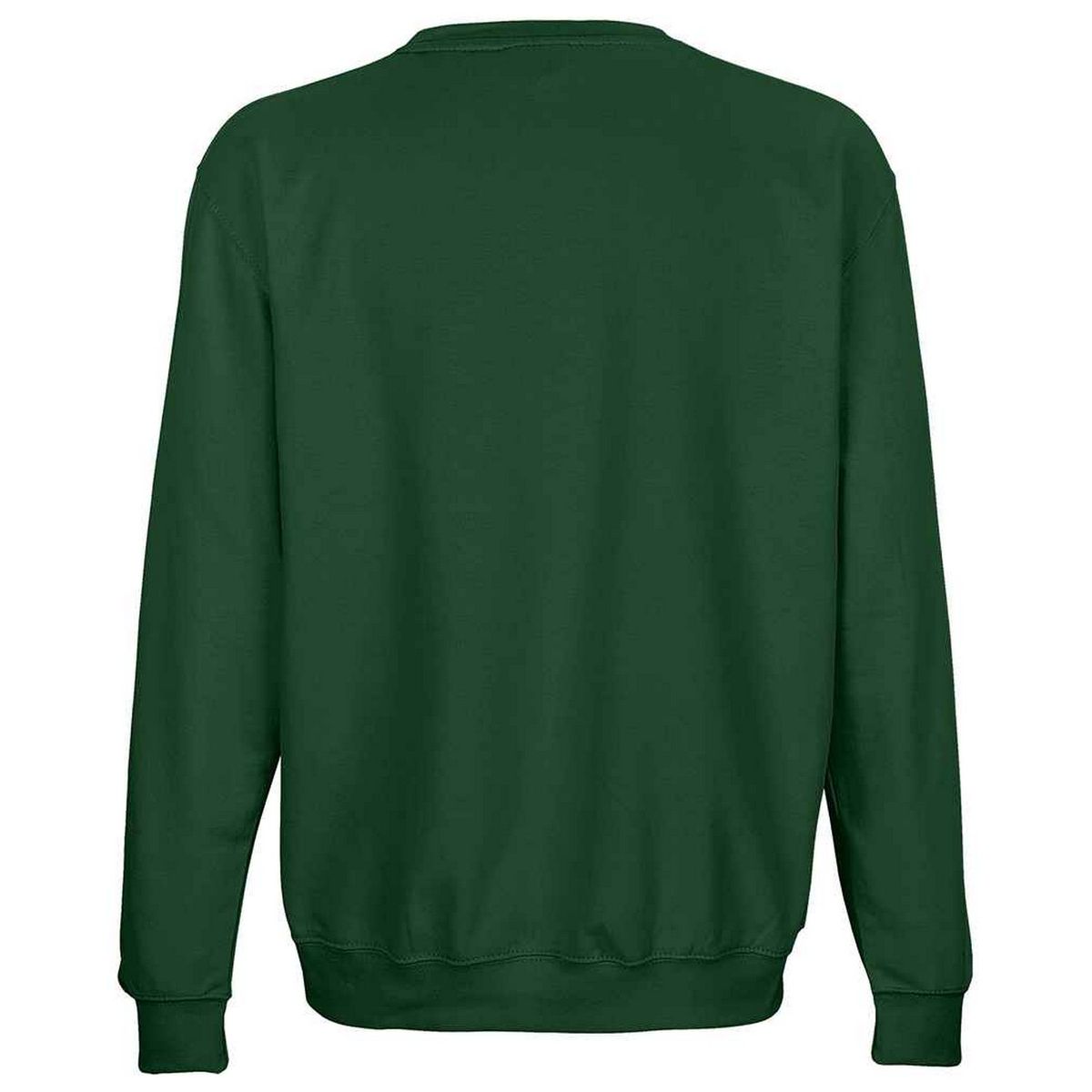 Klassisches Fleece-Sweatshirt mit Rundhalsausschnitt